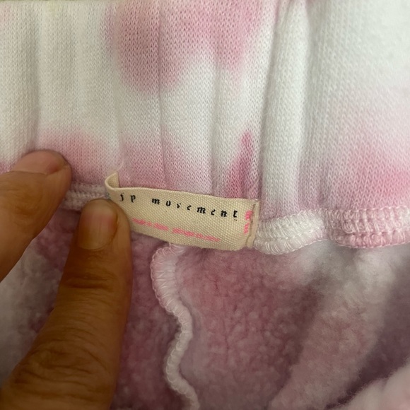 FP Movement by Free People Work it out Pink Tie-Dye Joggers Sz Med - Picture 4 of 9